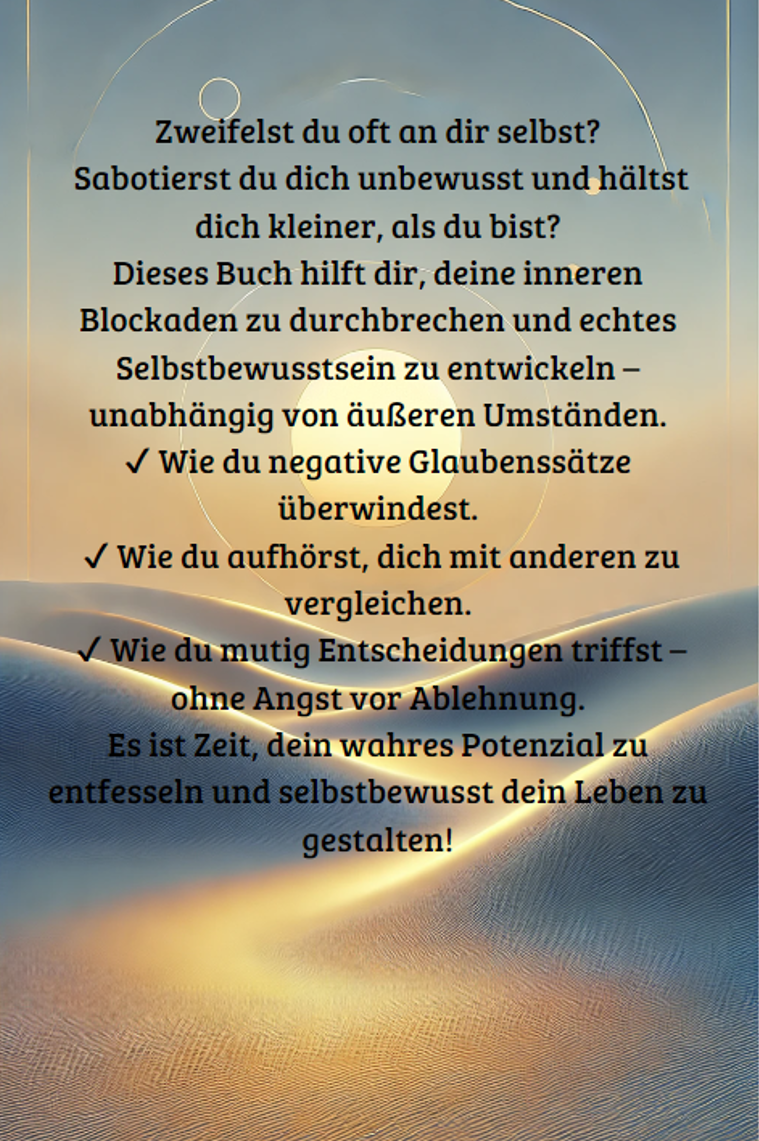 Unerschütterliches Selbstbewusstsein - entfessele dein wahres Potenzial